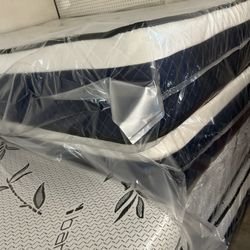 Queen Size Plush Pillow Top Mattress