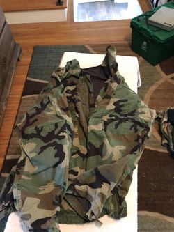 Used Military chemical top