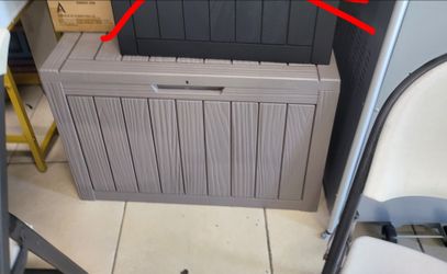 45g outdoor storage deck box