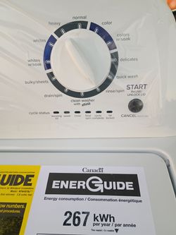 Washer / drier set. Amana electric.
