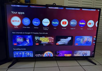 VIDAO 55" Class LED 4K Ultra HD With  ONN SMART STICK