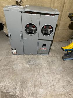 Main two gang panel