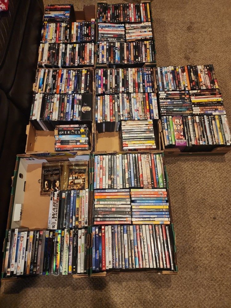 400+ DVD Movies