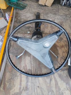 1968 Cadillac tilt wheel steering column