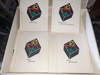 Vintage Next Computer Monitor And Parts Apple Steve Jobs