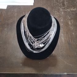 Sterling Silver Necklaces Selection