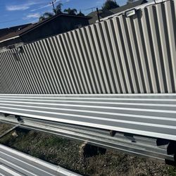 Galvanized metal sheets