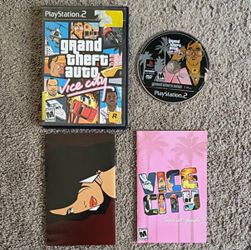 Rockstar Games Grand Theft Auto: Vice City - PS2 - Complete with Manual and Map