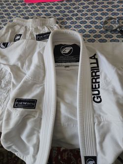 GUERRILLA JIU JITSU ACADEMY KARATE  OUT FIT