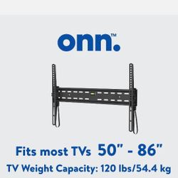 Onn tilting tv wall mount 50"- 86"