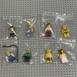 GENUINE LEGO MINIFIGURE LOT OF 8x FIGS 