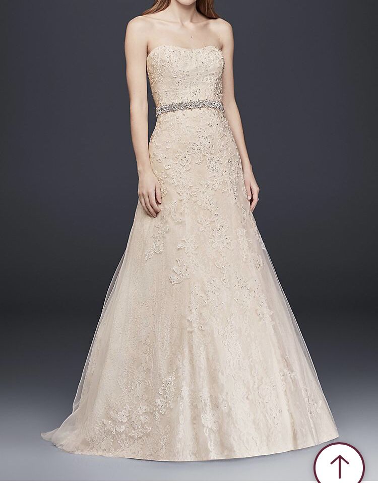 David’s Bridal Jewel Wedding Dress
