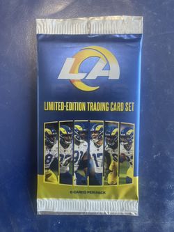 La Rams Limeted-Edition Trading Card Set