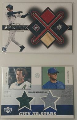 Alex Rodriguez Jersey Cards