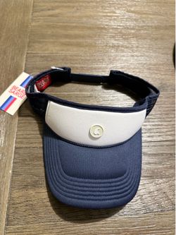 NEW w/Tags Bear & Sarge Rubber Logo Patch Trucker Golf Tennis Pickleball Visor Mens Women’s