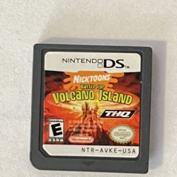 Nicktoons Battle For Volcano Island  Nintendo DS Game