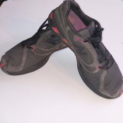 New Balance WWS505B Unisex Mesh Running Shoes Gray/Black Size 8.5 Women's 10.5