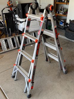 Little Giant Leveler 17ft Multi-Position Ladder – Heavy Duty