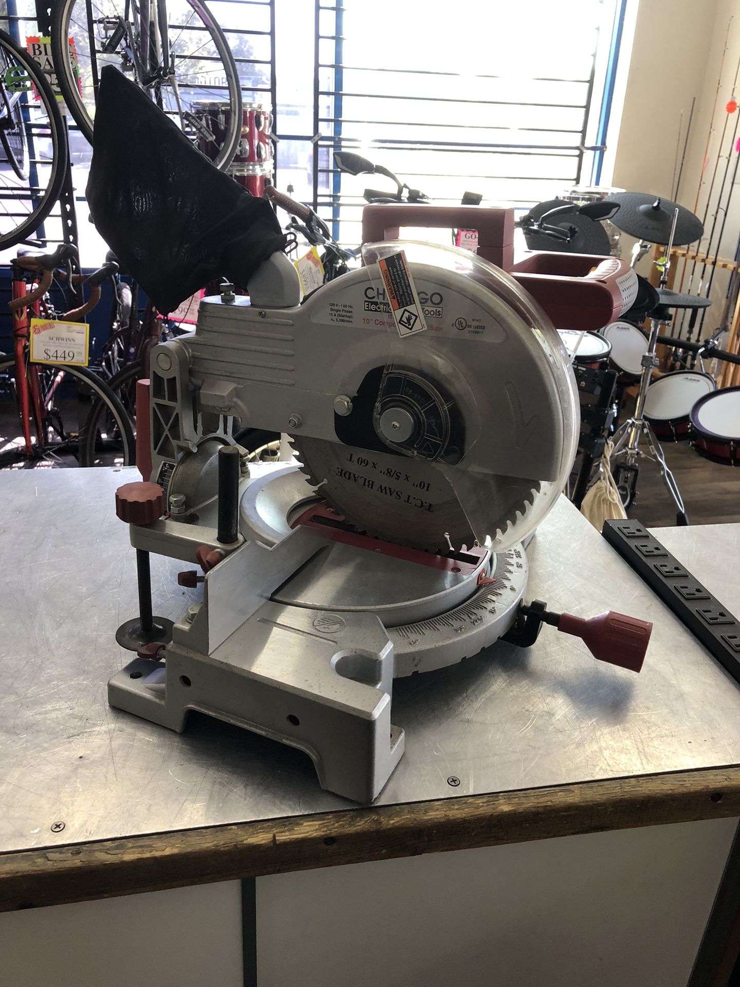 96091 Chicago Electric 10” Miter Saw 575581