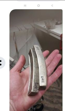Pure silver bar