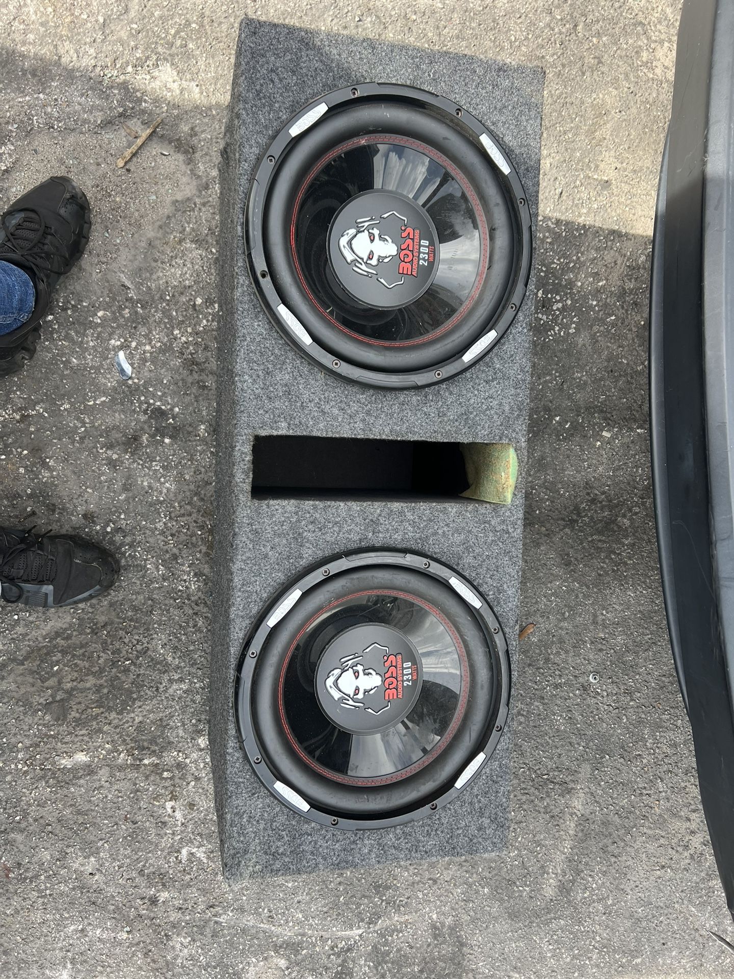 Boss 2500 Watt Subwoofer 15 Audio System Speakers 15” Boss