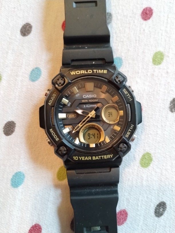 mens casio watch