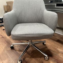Memory Foam Grey Office Chair 