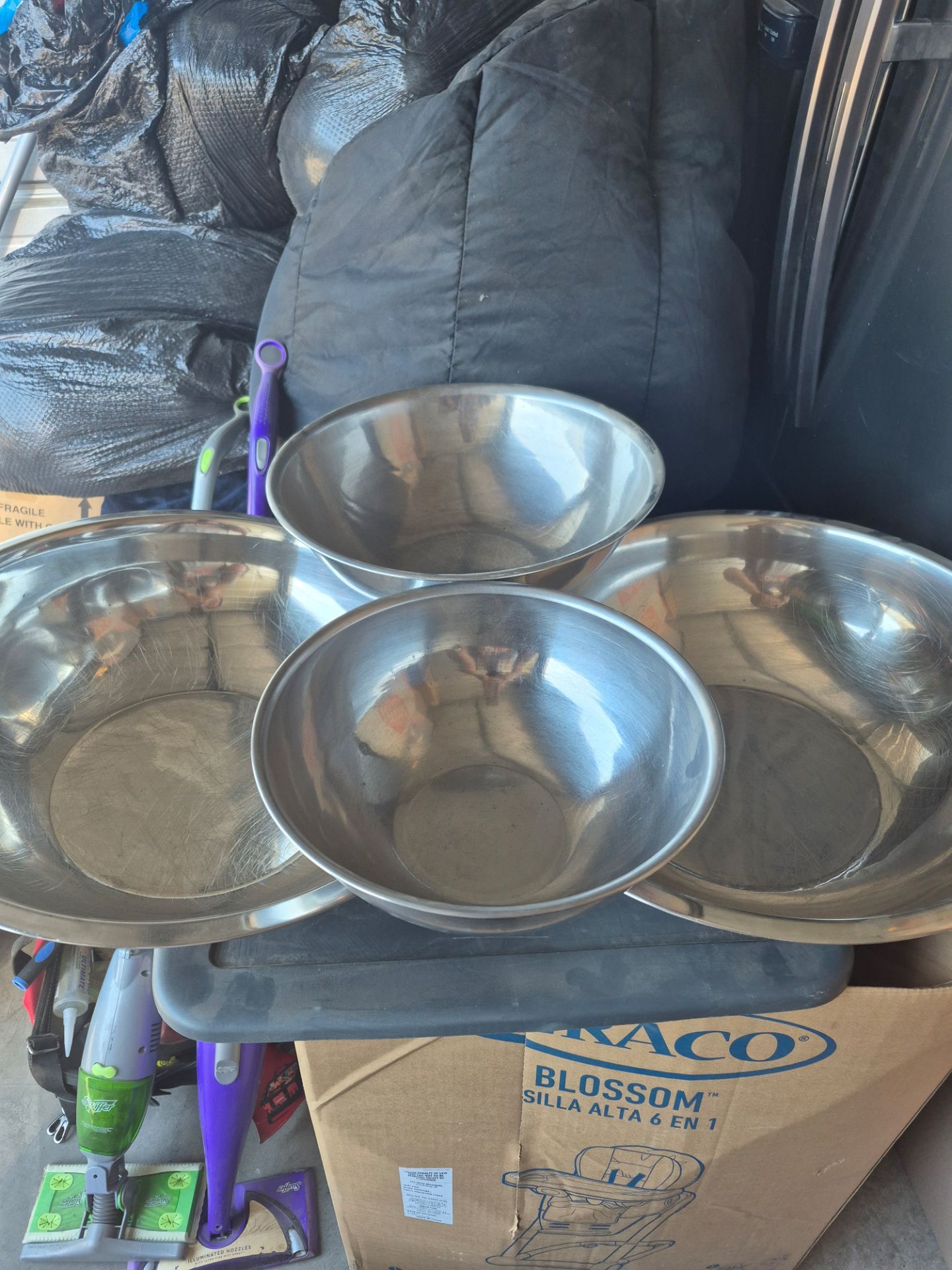 Metal bowls