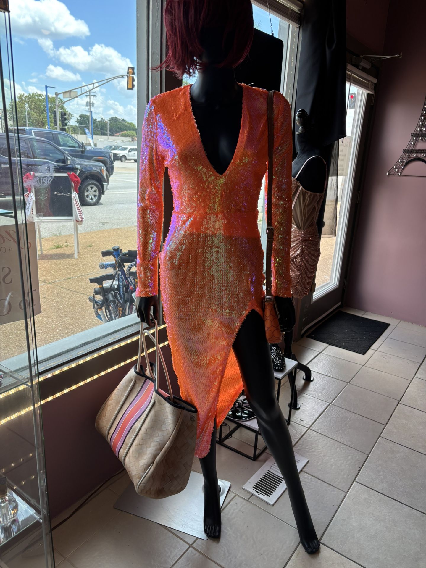 Orange Dress