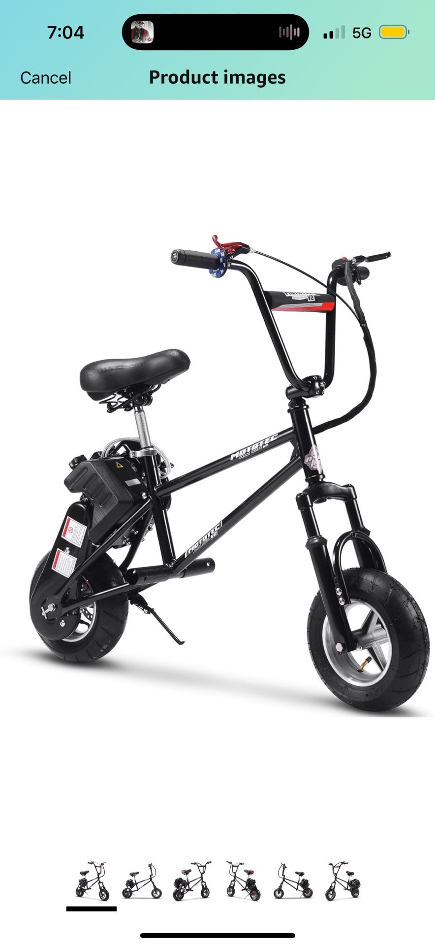49 CC Mototec Motor Bike V2