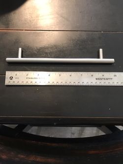 7 New Satin Nickel Drawer Pulls 7-9/16”