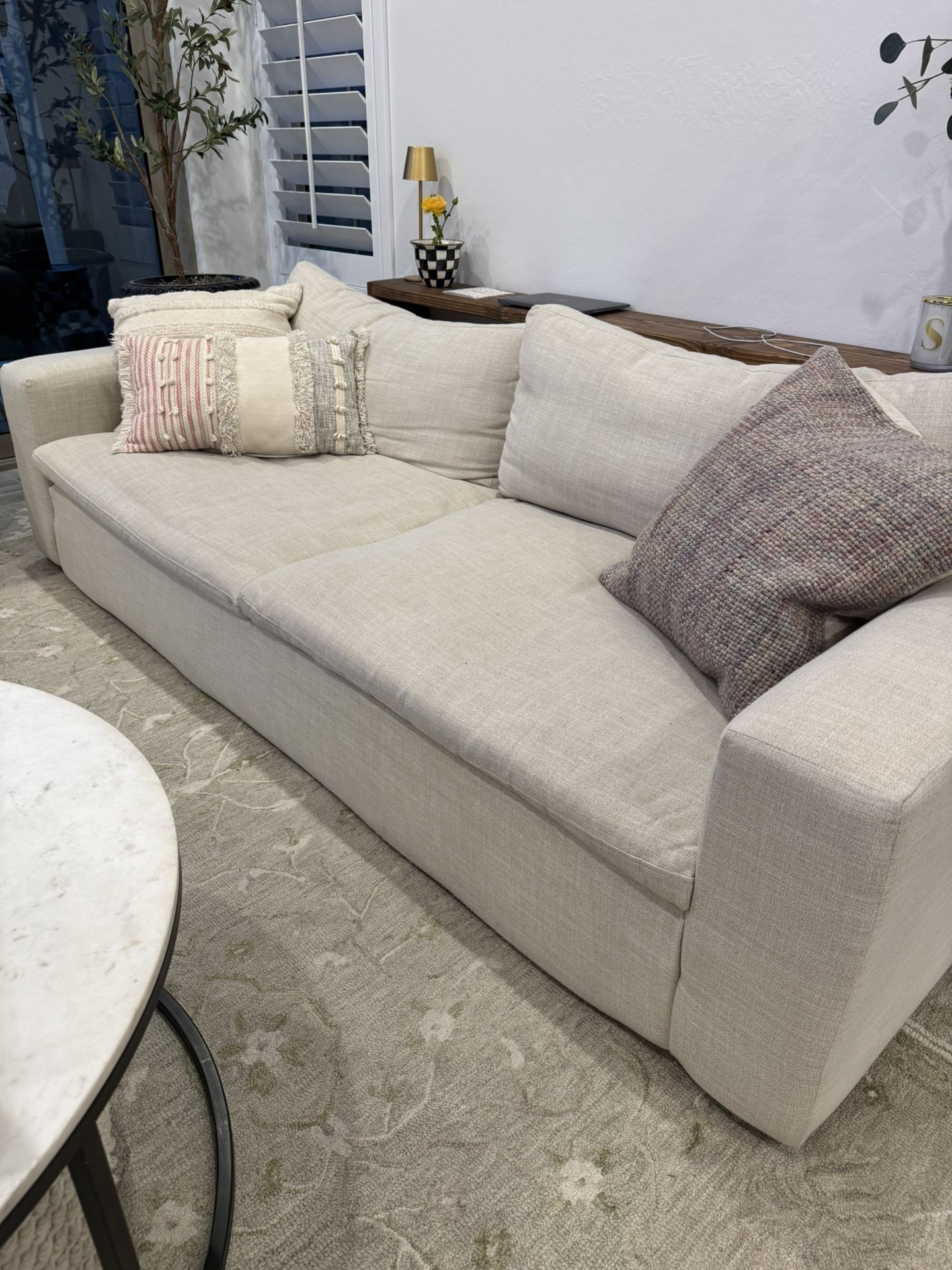 Utopia Modular 96” Fabric Sofa