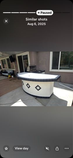 4x8 l shape bbq