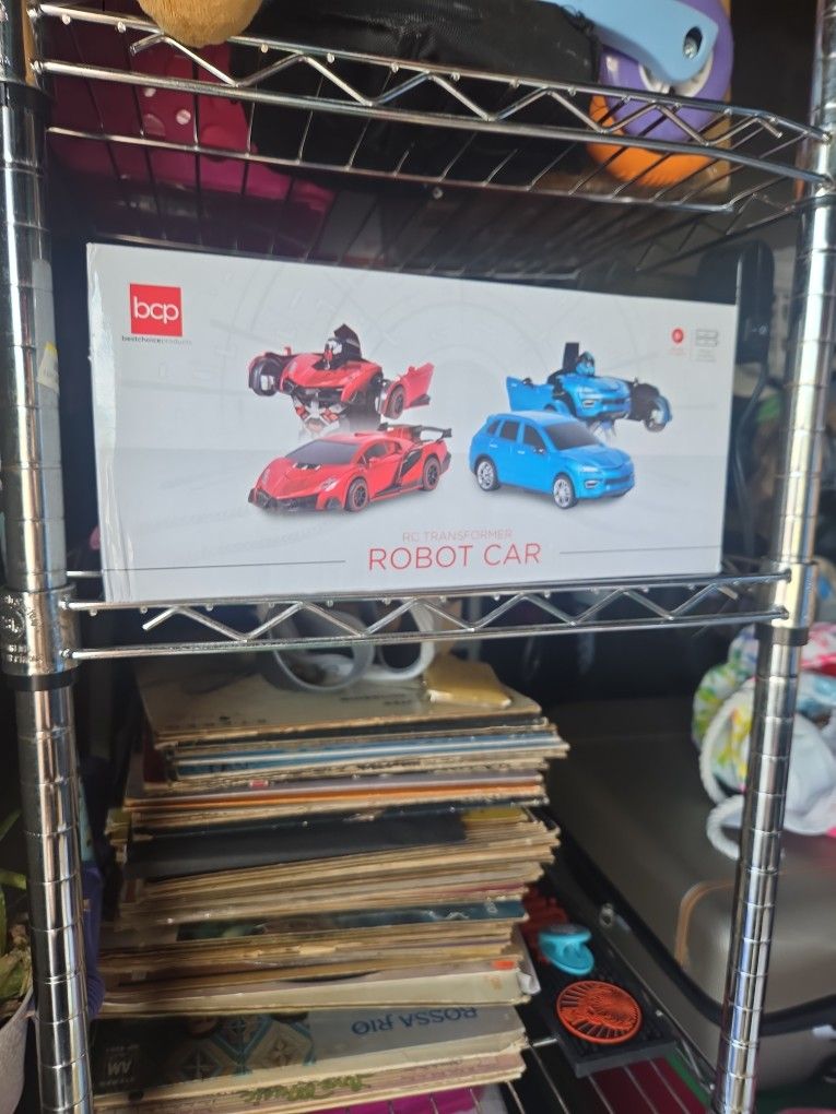 Rc Transformer Robot Car New In Box