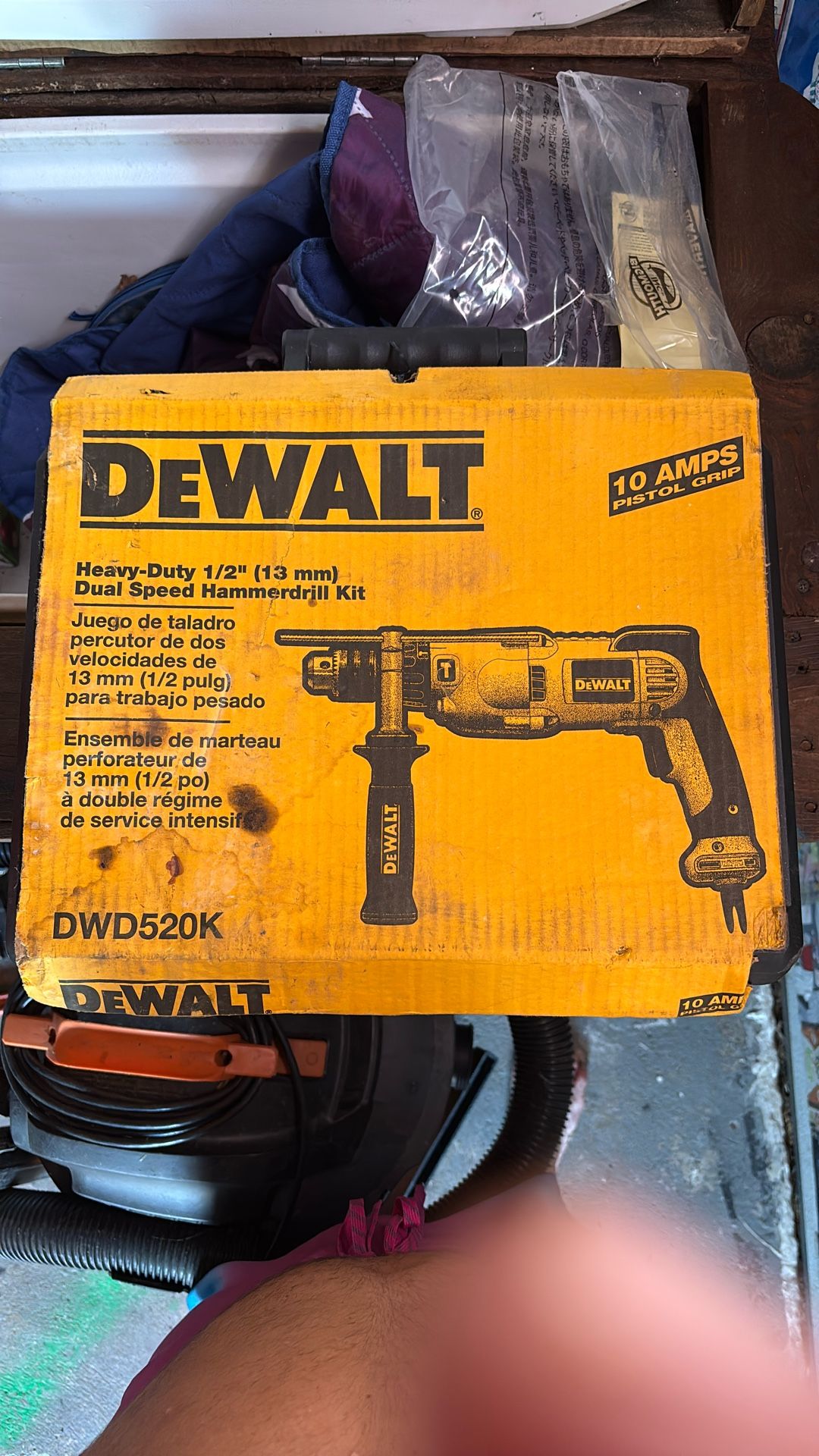 DeWalt Hammer Drill Brand New In Box Never Used