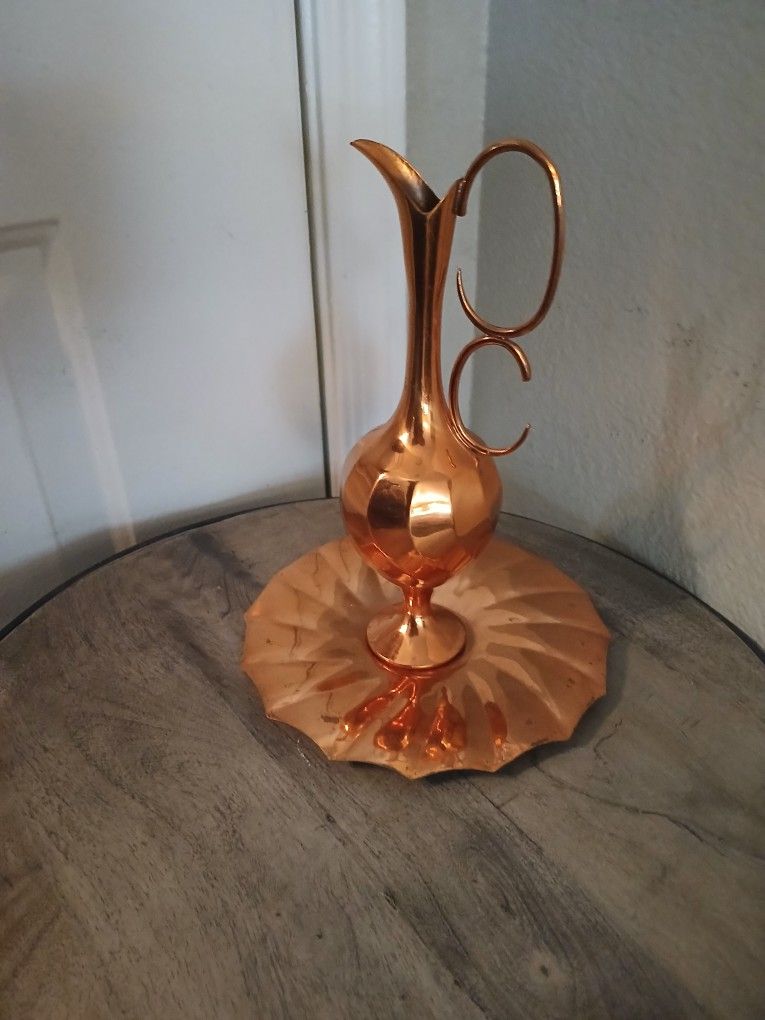 Neomittin Karh Tupan Gaziantep Base Copper Ewer