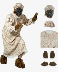 Wolf granny custome