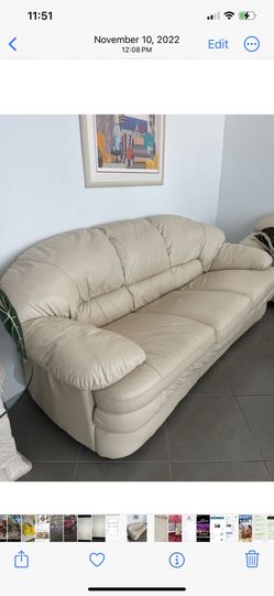 Beige Soft Coach