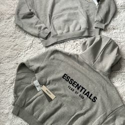 Dark Oat Essentials Hoodie All Sizes