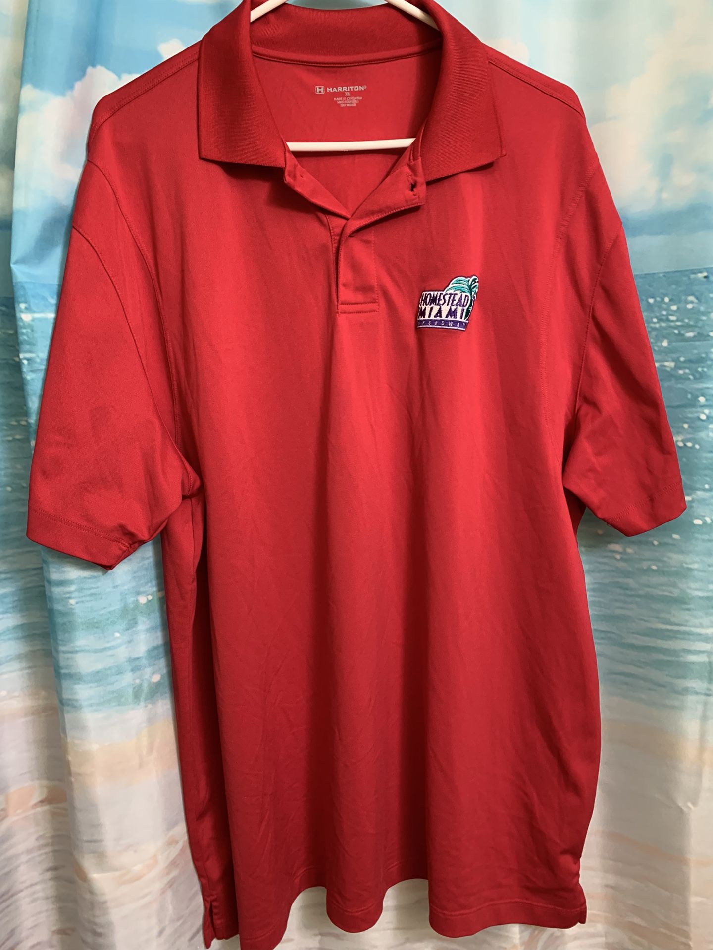 Miami Dade Speedway Collared Shirt. 