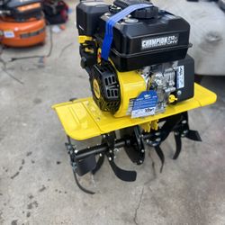 Champion Tiller Gasolina Y Aseite 