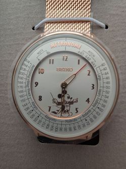 Seiko Metronome Mickey Mouse Conductor watch
