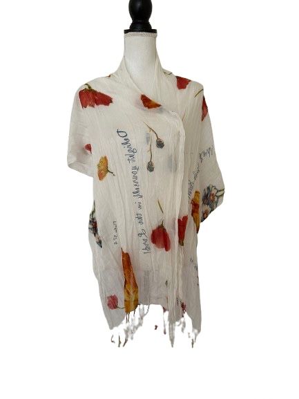 New Scripture Scarves Carpentree 110828 Scarf Delight Yourself in The Lord