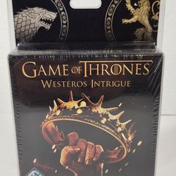 NEW SEALED GAME OF THRONES FANTASY FLIGHT WESTEROS INTRIGUE CARD GAME