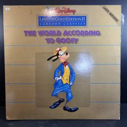The World According to Goofy Original Laserdisc

