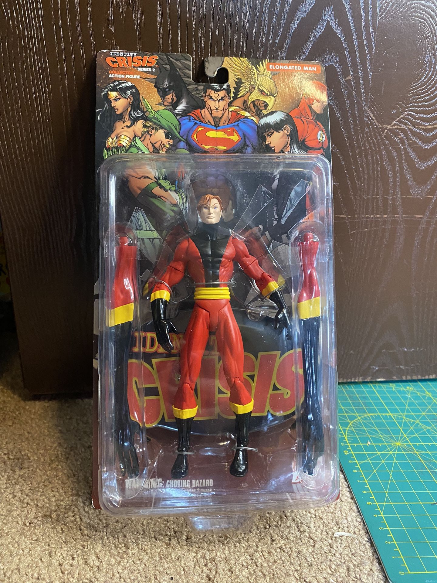 Dc Identity Cris Series 2 Elongated Man Action Figure