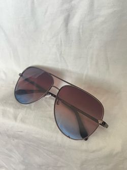 Quay High Key Aviator Sunglasses