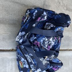 Rolling small duffel bag