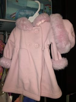 Pink coat & top hat