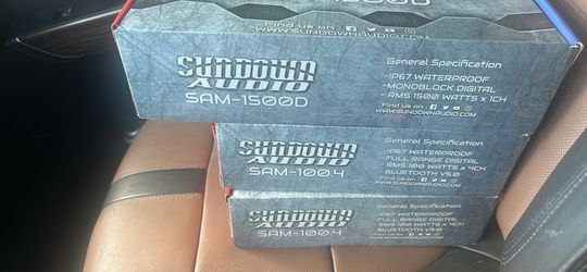 Sundown Waterproof Amps